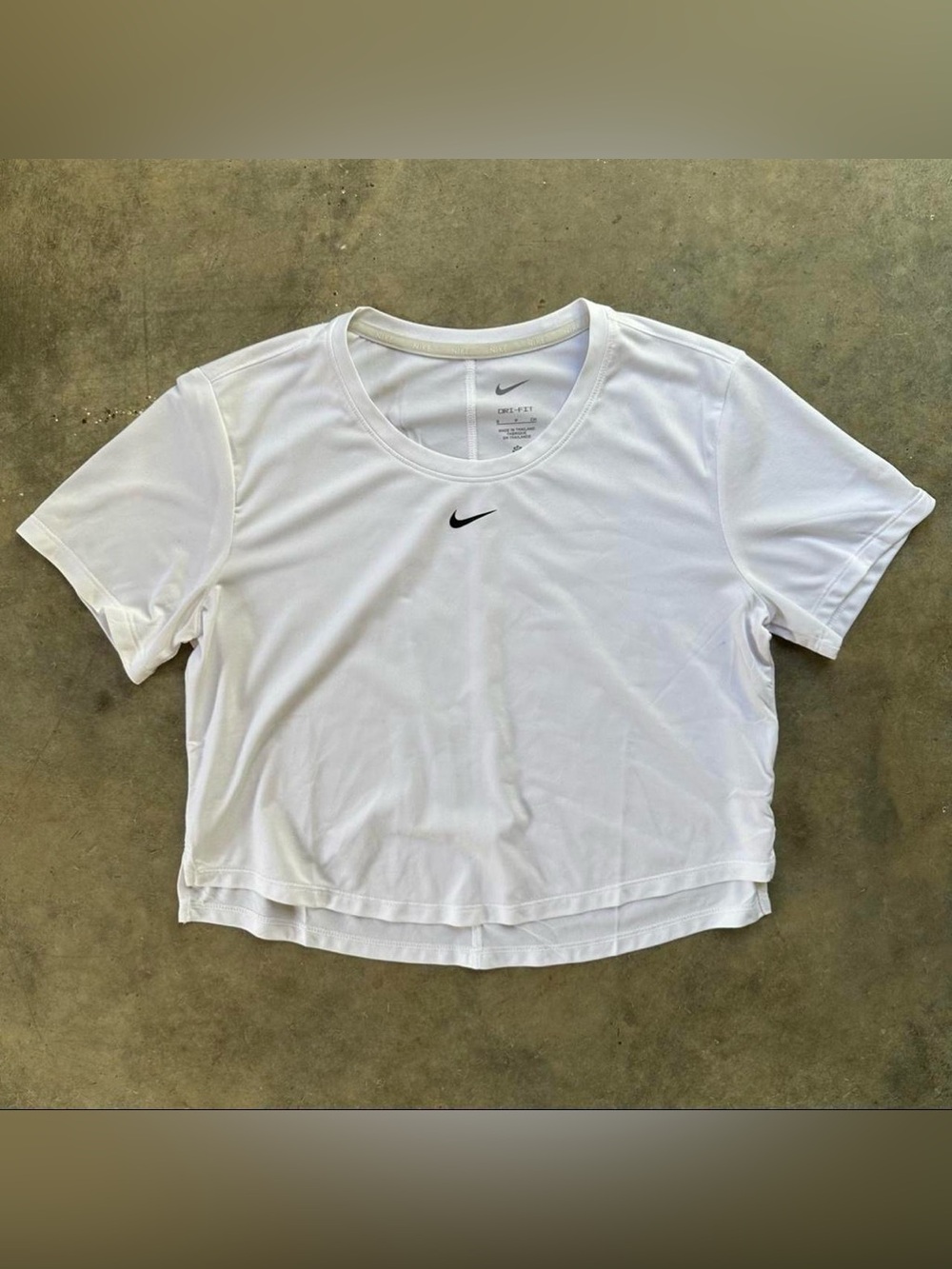 Nike white workout tee